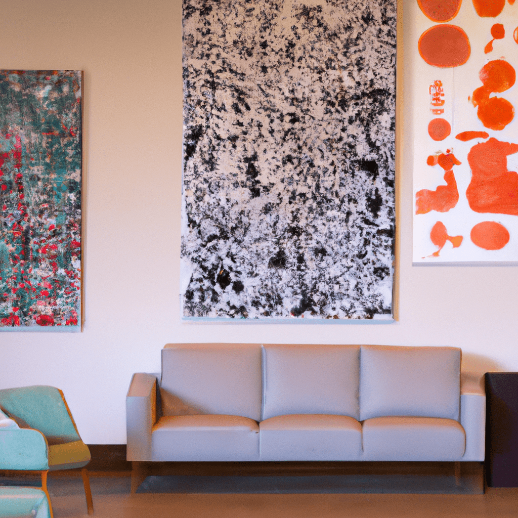 elevate your space with inspiring artwork in interior design projects